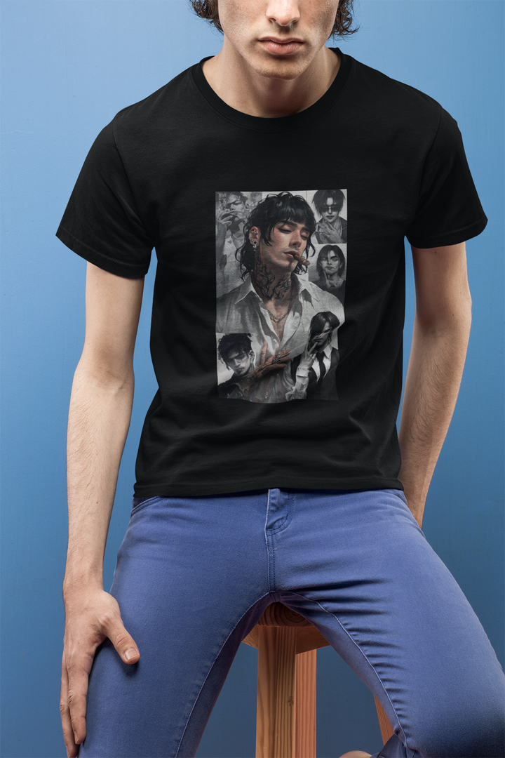 "Smoked Aesthetic" Graphic Tee – Street Rebel Edition